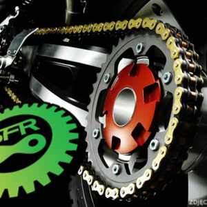 SFR ŁAŃCUCH NAPĘDOWY 520V-O-112 (112 OGNIW) O-RING (DO 400CCM 40KM) (30,4KN) KOLOR ZŁOTY