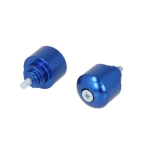 V PARTS (VICMA) KOŃCÓWKI KIEROWNICY M6X45 KOLOR NIEBIESKI, (STANDARD HONDA) HONDA CB, CBF, CBR, VFR, VTR 250-1300 1969-2008 (901AZ)