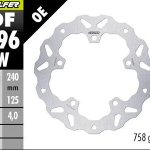 GALFER TARCZA HAMULCOWA TYŁ KTM 390R/X ADVENTURE '25- (WAVE FIXED) (240X125X5MM)