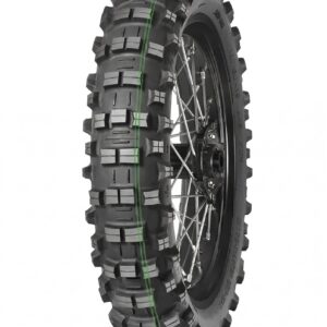 MITAS OPONA 140/80-18 TERRA FORCE-EF SUPER SOFT 70M TT (PODWÓJNY ZIELONY PASEK) TYŁ DOT 11/2026 (zamiennik:70000198) (460072)