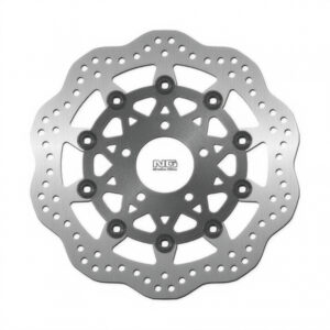 NG TARCZA HAMULCOWA PRZÓD SUZUKI GSF600 '95-04, GSXF600/750 '89-03 (290X64X4,5MM) (5X10,5MM) WAVE PŁYWAJĄCA (CZARNY ŚRODEK)