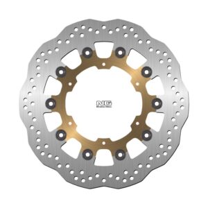 NG TARCZA HAMULCOWA PRZÓD YAMAHA FJR 1300 '03-'19, MT-01 '05-'06, XV V-MAX 1700 '09-'17, YZF-R7 '99-'02 (320X132X5MM) (6X8,25MM) WAVE PŁYWAJĄCA (ZŁOTY ŚRODEK)