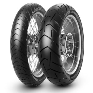 METZELER KOMPLET OPON (3961200/26) 90/90-21 TOURANCE NEXT 2 54V TL M/C PRZÓD DOT 2026 + (3961400/25) 150/70R18 TOURANCE NEXT 2 70V TL M/C TYŁ DOT 2025 + KAPPA TORBA NA KIEROWNICĘ