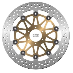 NG TARCZA HAMULCOWA PRZÓD HONDA CB 1000 BIG ONE '93-96, VFR 750 R '88-91 (310X58X5MM) (6X6,5MM) PŁYWAJĄCA (NA ZAMÓWIENIE) ZŁOTY ŚRODEK