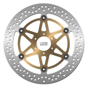 NG TARCZA HAMULCOWA PRZÓD HONDA CBR 1100 XX BLACKBIRD '97-'98 (310X58X5) (6X6,5MM) ZŁOTY ŚRODEK