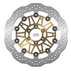 NG TARCZA HAMULCOWA PRZÓD MOTO GUZZI NORGE 1200 '06-16 (320X64X5,0MM) (6X8,5MM) WAVE PŁYWAJĄCA ZŁOTY ŚRODEK