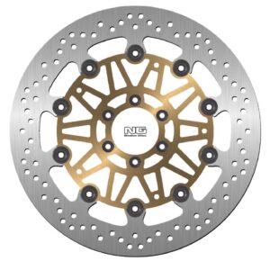 NG TARCZA HAMULCOWA PRZÓD MOTO GUZZI NORGE 1200 '06-16 (320X64X5,0MM) (6X8,5MM) PŁYWAJĄCA ZŁOTY ŚRODEK