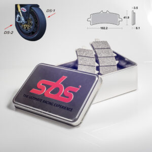 SBS KLOCKI HAMULCOWE KH447 RACING DUAL SINTER KOLOR ZŁOTY TARCZA LEWA PRZÓD KAWASAKI / SUZUKI / DUCATI / MV AUGUSTA PRZÓD (STOSOWAĆ Z 841DS-2) (PATRZ OPIS DODATKOWY), (NA ZAMÓWIENIE - bok@olekmotocykle.pl)